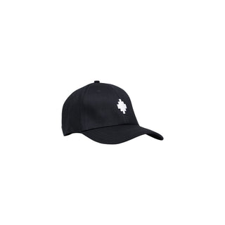 County of Milan Black Cotton Cap (Baseball Hat)