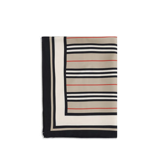 Burberry Beige Silk Scarf