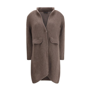 Ella Brown Cashmere Coat