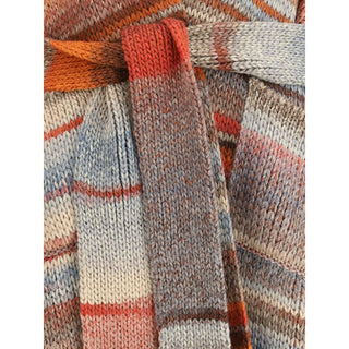 Ella Long belted Sweater