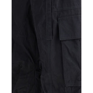 Dolce & Gabbana Black Cotton Cargo Pants
