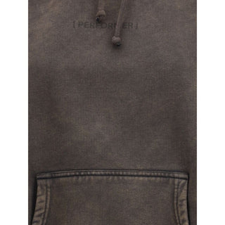 ALAINPAUL Brown Cotton Sweatshirt