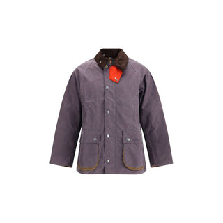 Barbour Purple Cotton Coat