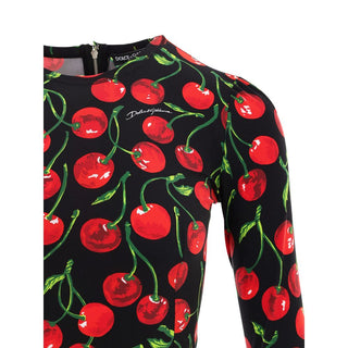 Dolce & Gabbana Bicolor Polyamide Short Dress