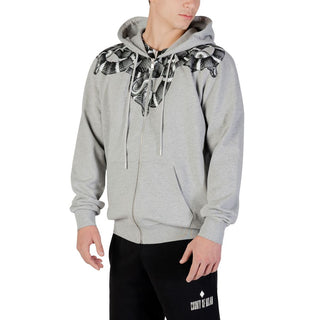 County of Milan Gray Cotton Hoody