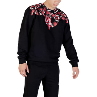 County of Milan Black Cotton Sweatshirt