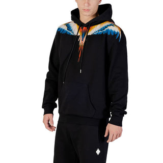 County of Milan Black Cotton Hoody