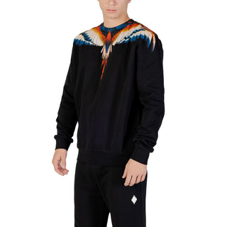 County of Milan Black Cotton Sweatshirt