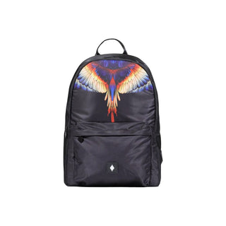 County of Milan Black Nylon Backpack
