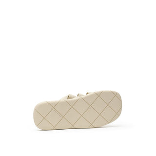 Bottega Veneta Beige Fabric Slippers