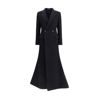 Balenciaga Black Wool Coat