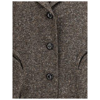 Blazé Milano Brown Polyester Bomber