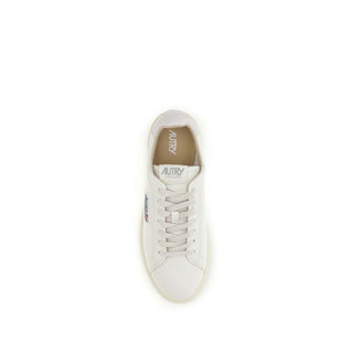 Autry White Rubber Low Top Sneakers