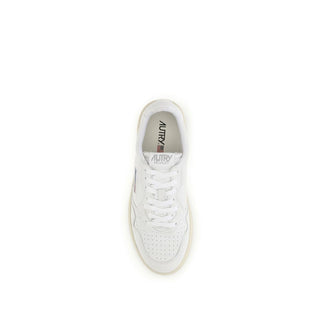 Autry White Rubber Low Top Sneakers