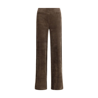 Avenue Montaigne Brown Cotton Casual Pants