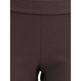 Avenue Montaigne Brown Polyamide Pants