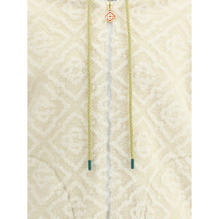 Casablanca Cream Polyester Shell Jacket