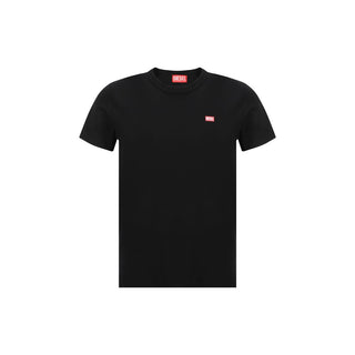 Diesel Black Cotton T-Shirt