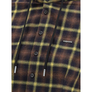 Coperni Brown Cotton Pattern Shirt