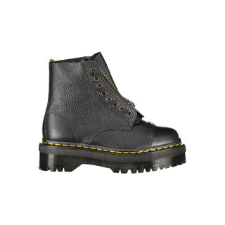 Dr. Martens Black Polyester Ankle