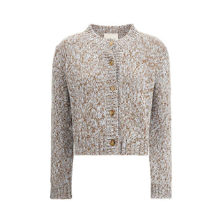 Crida Milano Blue Wool Cardigan