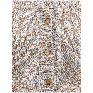 Crida Milano Blue Wool Cardigan