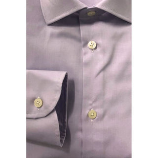 Baldinini Trend Purple Cotton Shirt
