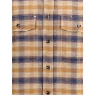 Brioni Multicolor Cotton Pattern Shirt