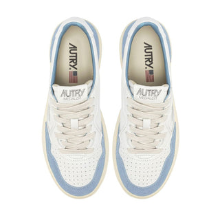 Autry White Leather Low Top Sneakers