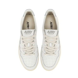 Autry White Leather Sneakers