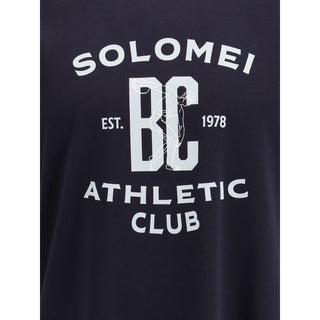 Brunello Cucinelli Blue Cotton T-Shirt