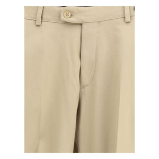 Brioni Bicolor Cotton Chino Pants