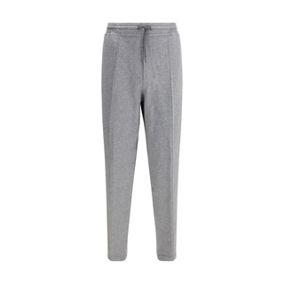 Brunello Cucinelli Gray Cotton Joggers (Workout Pants)