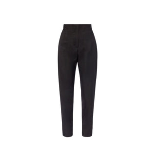 Alaïa Black Elastane Casual Pants