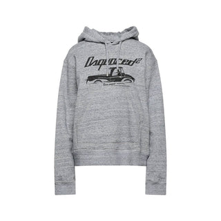 Dsquared² Gray Cotton Sweatshirt