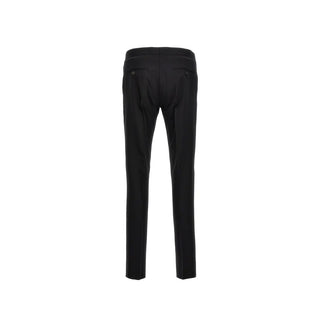 Dsquared² Black Elastane Two-Piece Suit