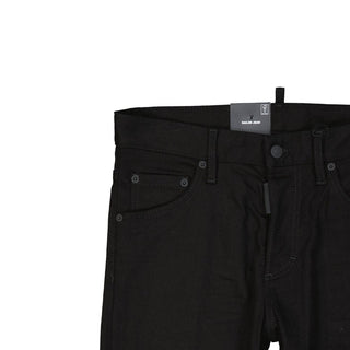 Dsquared² Black Cotton Jeans Denim