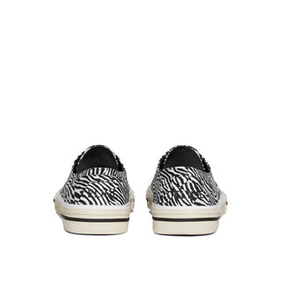 Celine Black Canvas Low Top Sneakers