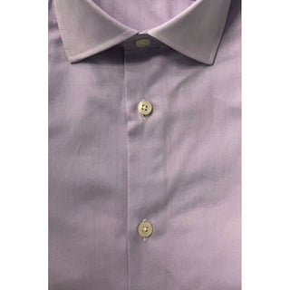 Baldinini Trend Purple Cotton Shirt