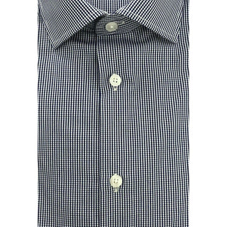 Baldinini Trend Blue Cotton Men Shirt