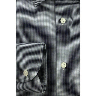 Baldinini Trend Blue Cotton Men Shirt