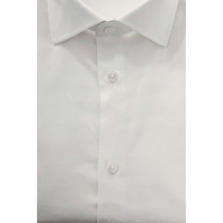 Baldinini Trend White Cotton Shirt