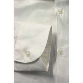 Baldinini Trend White Cotton Shirt