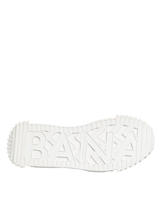 Dolce & Gabbana Multicolor Cotton Low Top NS1 Sneakers Shoes