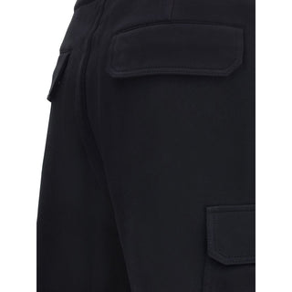 Brunello Cucinelli Black Cotton Bermuda Shorts