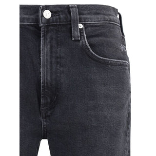 Citizens of Humanity Blue Cotton Straight-Leg Jeans