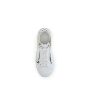 Alexander McQueen White Rubber Platform Sneakers