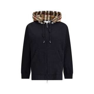 Burberry Black Cotton Sweatshirt