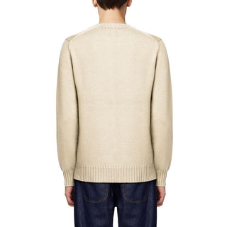 Alpha Studio White Cashmere Sweater