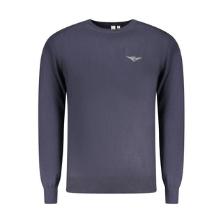 Accademia Militare Blue Cotton Men Sweater